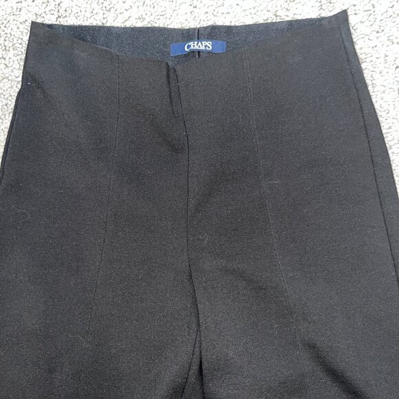 RALPH LAUREN CHAPS WIDE LEG CROPPED PULL-ON STRETCH KNIT PANTS TROUSERS Womens S - Picture 2 of 13